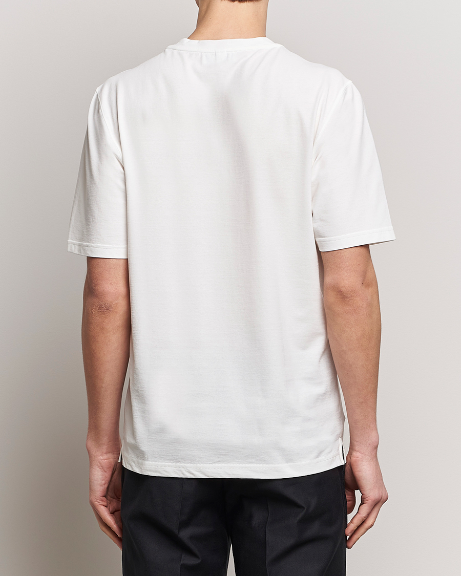 Herre | T-Shirts | Lardini | Ice Cotton T-Shirt White