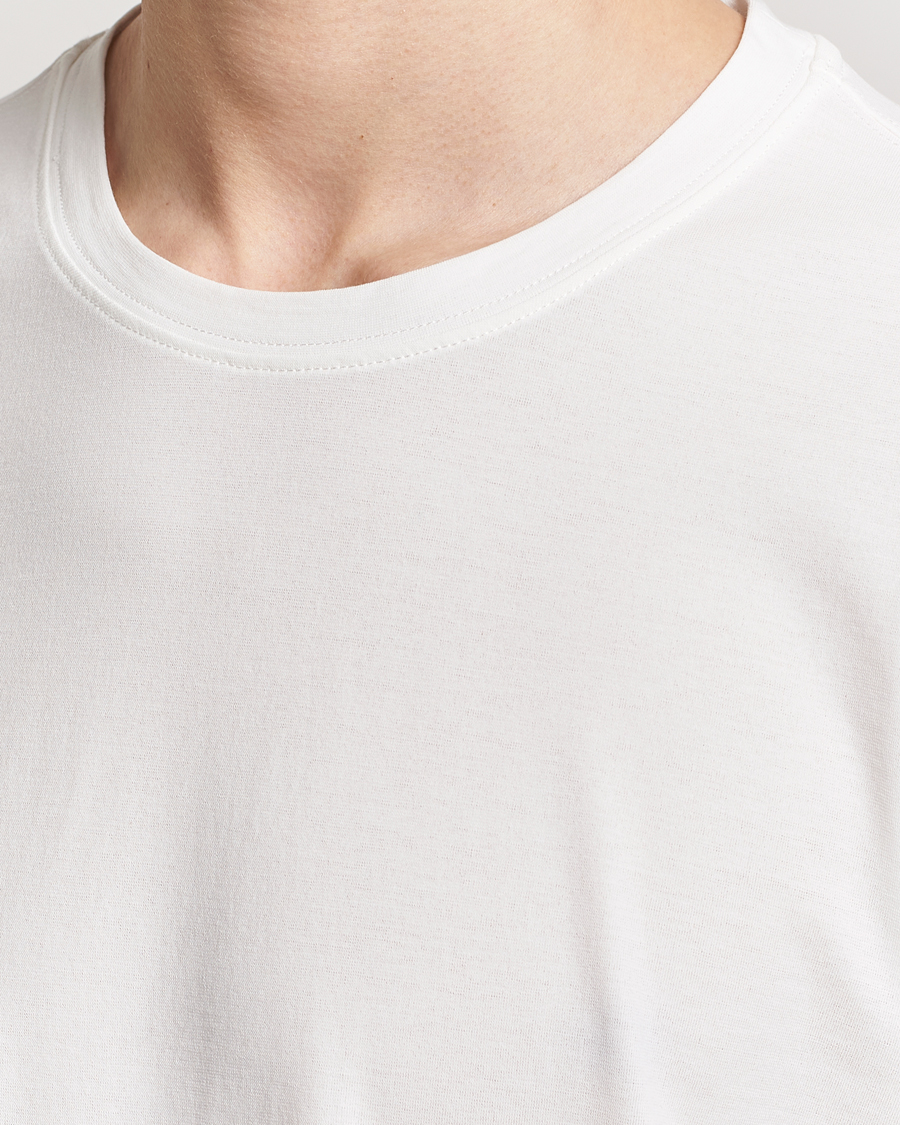 Herre | T-Shirts | Lardini | Ice Cotton T-Shirt White