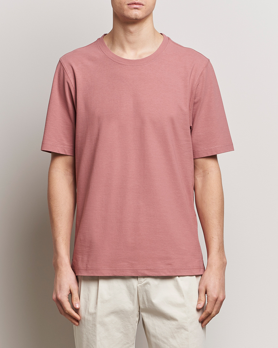 Herre | Lojalitetstilbud | Lardini | Ice Cotton T-Shirt Pink