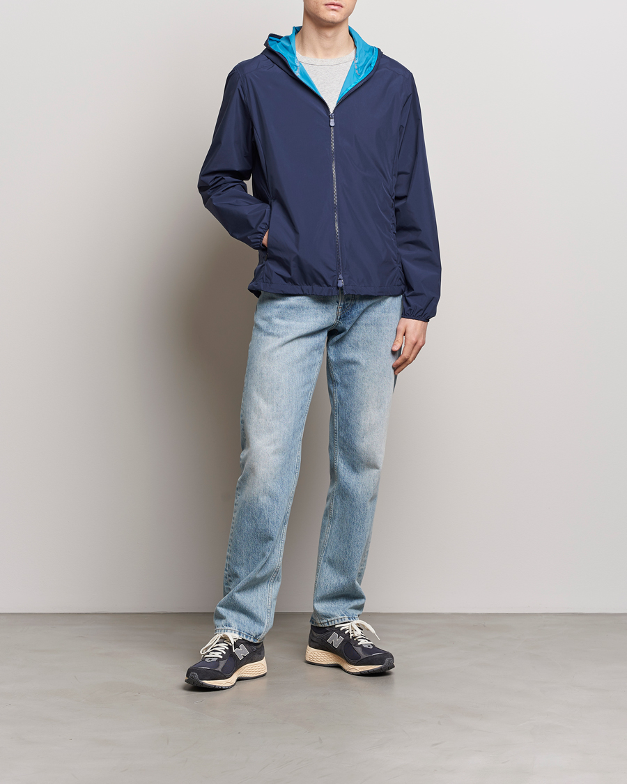 Herre | Jakker | Save The Duck | Zayn Lightweight Recycled Water Repellent Jacket Navy