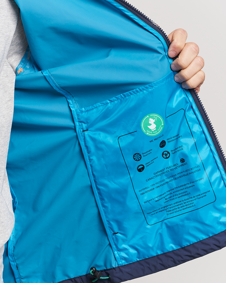 Herre | Jakker | Save The Duck | Zayn Lightweight Recycled Water Repellent Jacket Navy