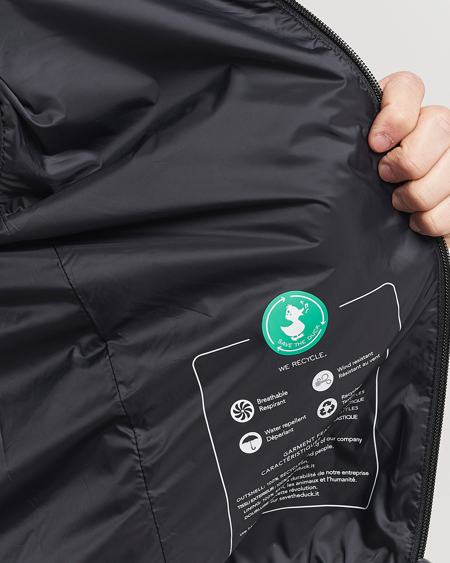 Herre | Jakker | Save The Duck | Mars Lightweight Vest Black