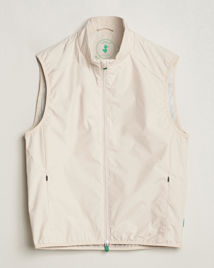 Herre | Jakker | Save The Duck | Mars Lightweight Vest Shore Beige
