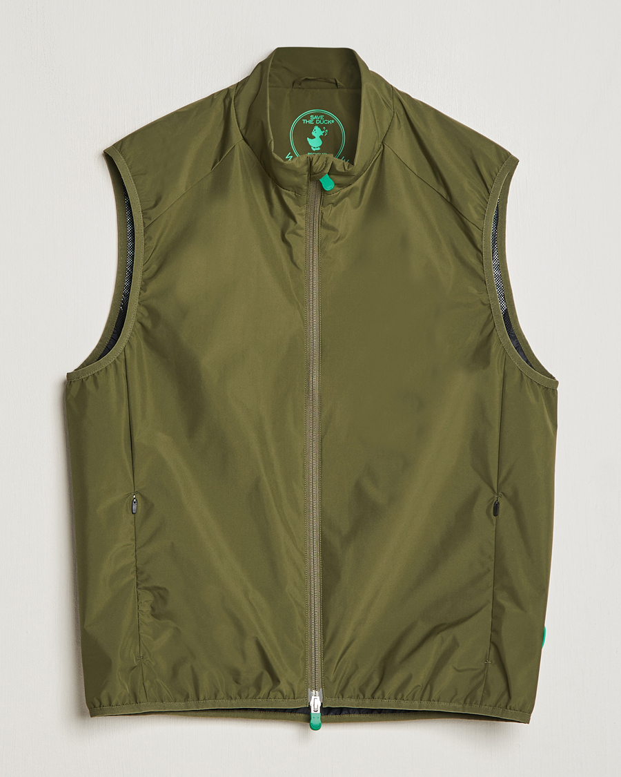 Herre | Jakker | Save The Duck | Mars Lightweight Vest Dusty Olive