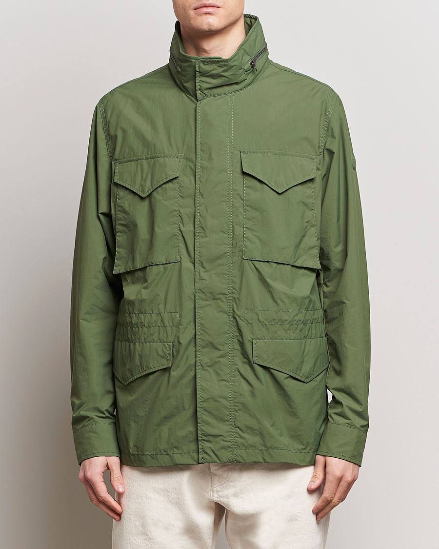 Herre | Salg | Save The Duck | Mako Water Repellent Nylon Field Jacket Dusty Olive