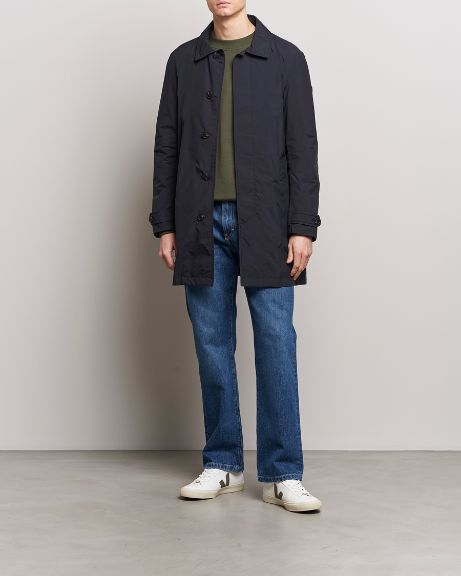 Herre | Jakker | Save The Duck | Rhys Water Repellent Nylon Coat Black