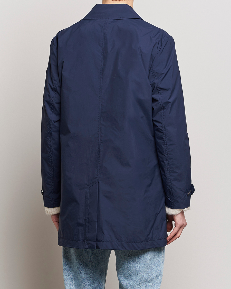 Herre | Jakker | Save The Duck | Rhys Water Repellent Nylon Coat Navy Blue