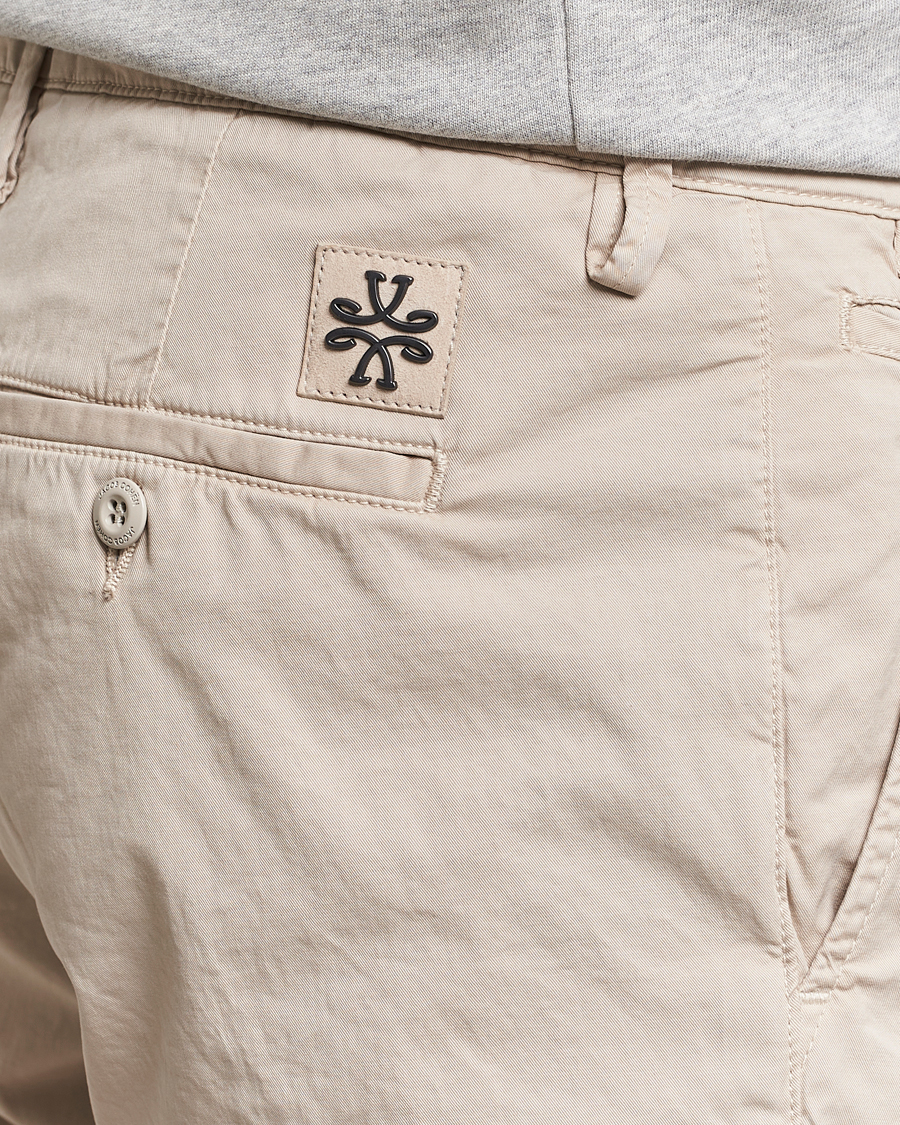 Herre | Bukser | Jacob Cohën | Bobby Cotton Gabardine Chinos Beige