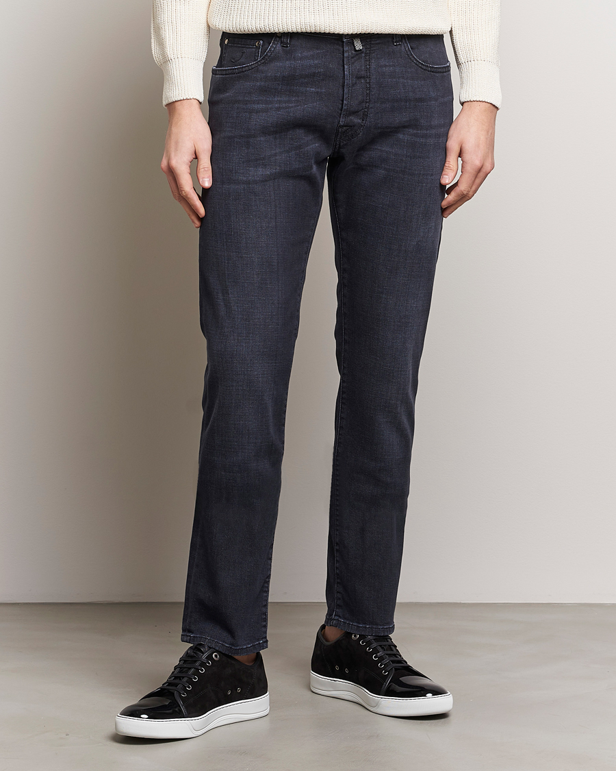 Herre | Slim fit | Jacob Cohën | Bard Slim Fit Stretch Jeans Grey Black