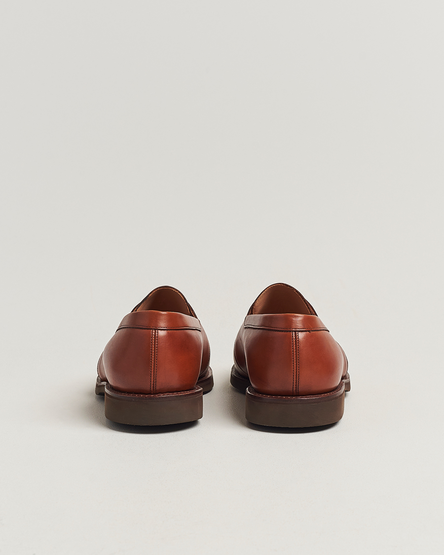 Herre | Crockett & Jones Falmouth Deck Shoes Tan Wax Calf | Crockett & Jones | Falmouth Deck Shoes Tan Wax Calf