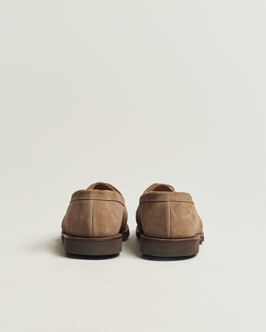 Herre | Crockett & Jones Falmouth Deck Shoes Khaki Suede | Crockett & Jones | Falmouth Deck Shoes Khaki Suede