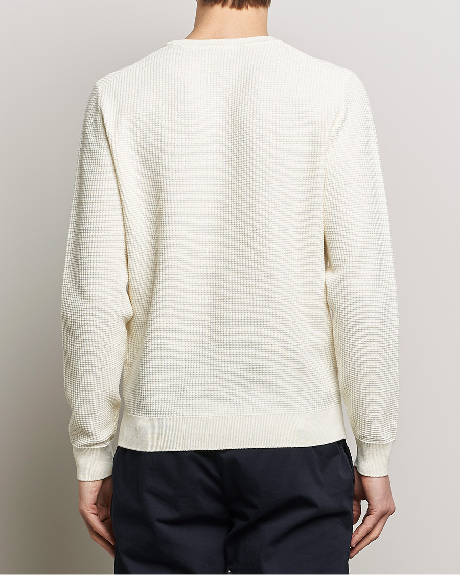 Herre | Gensere | Stenströms | Organic Cotton Crew Neck White