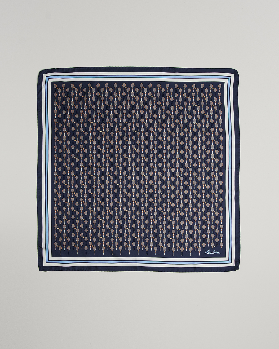 Herre |  | Stenströms | Silk Tennis Bandana Navy