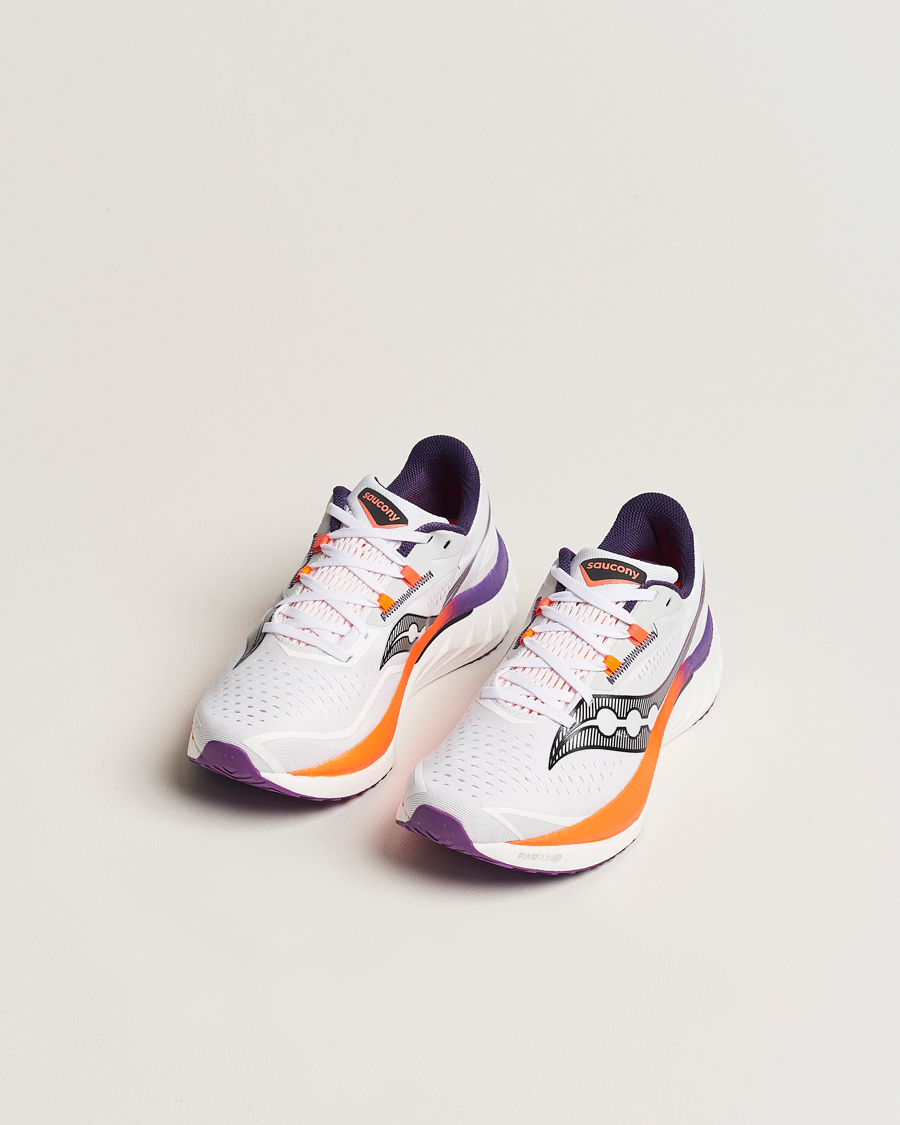 Herre |  | Saucony | Endorphin Speed 4 White/Vizi Orange