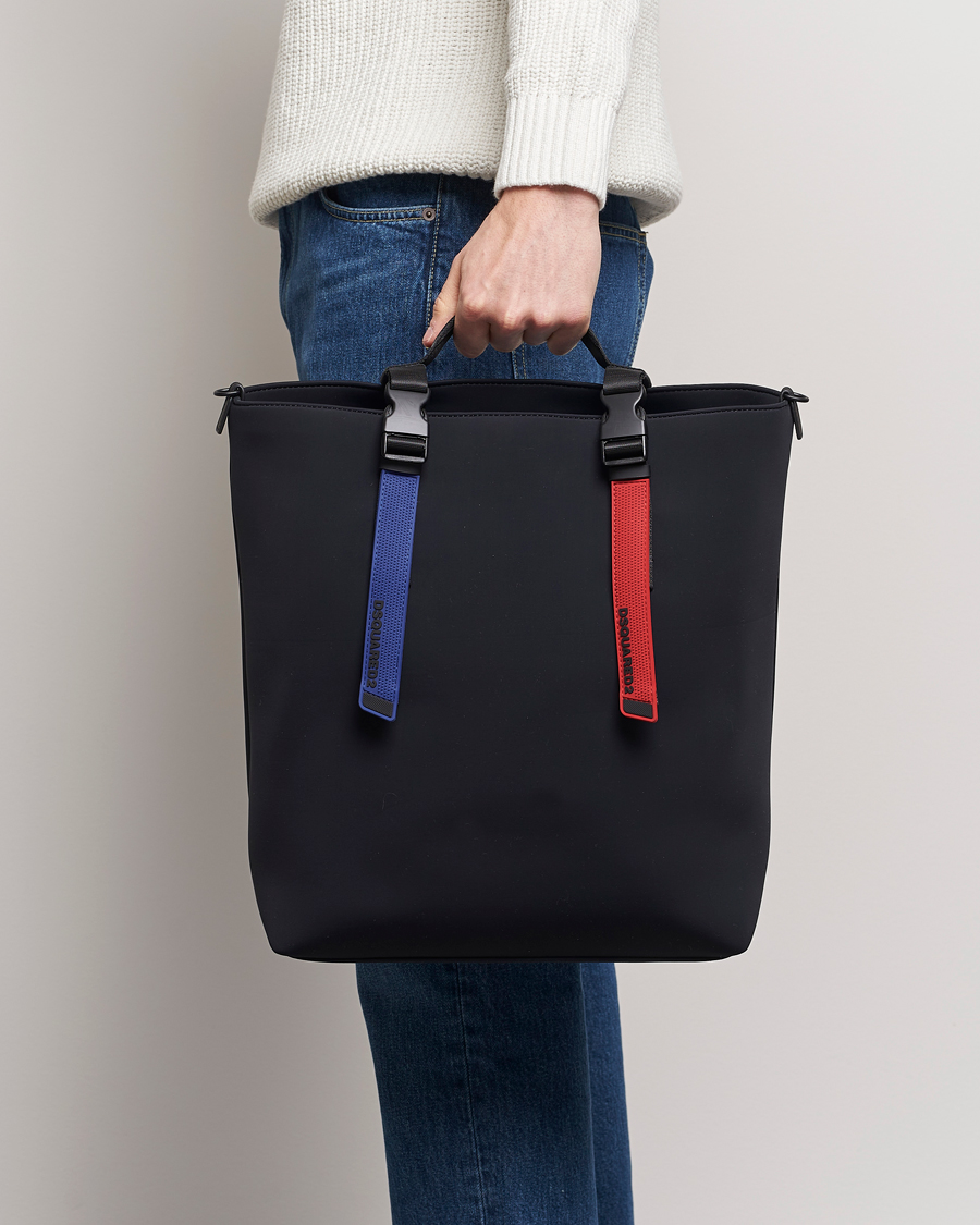 Herre | Dsquared2 Sport Tape Shopping Bag Black | Dsquared2 | Sport Tape Shopping Bag Black
