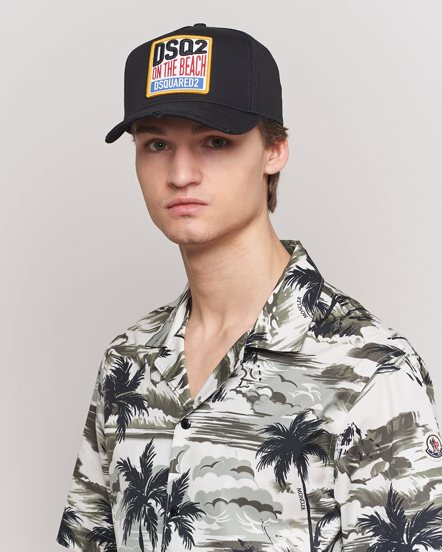 Herre | Hatter og capser | Dsquared2 | Tropical Baseball Cap Black