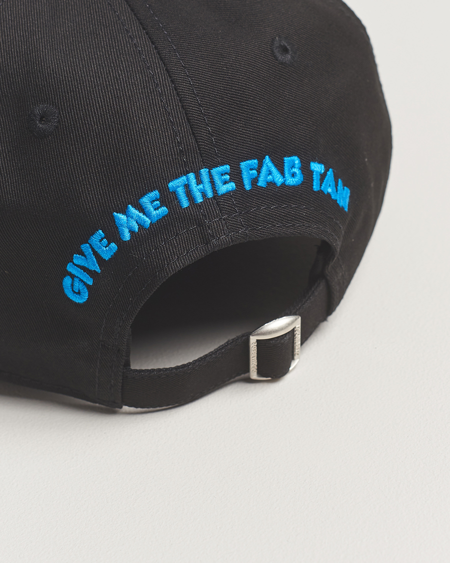 Herre | Dsquared2 Sun Baseball Cap Black | Dsquared2 | Sun Baseball Cap Black