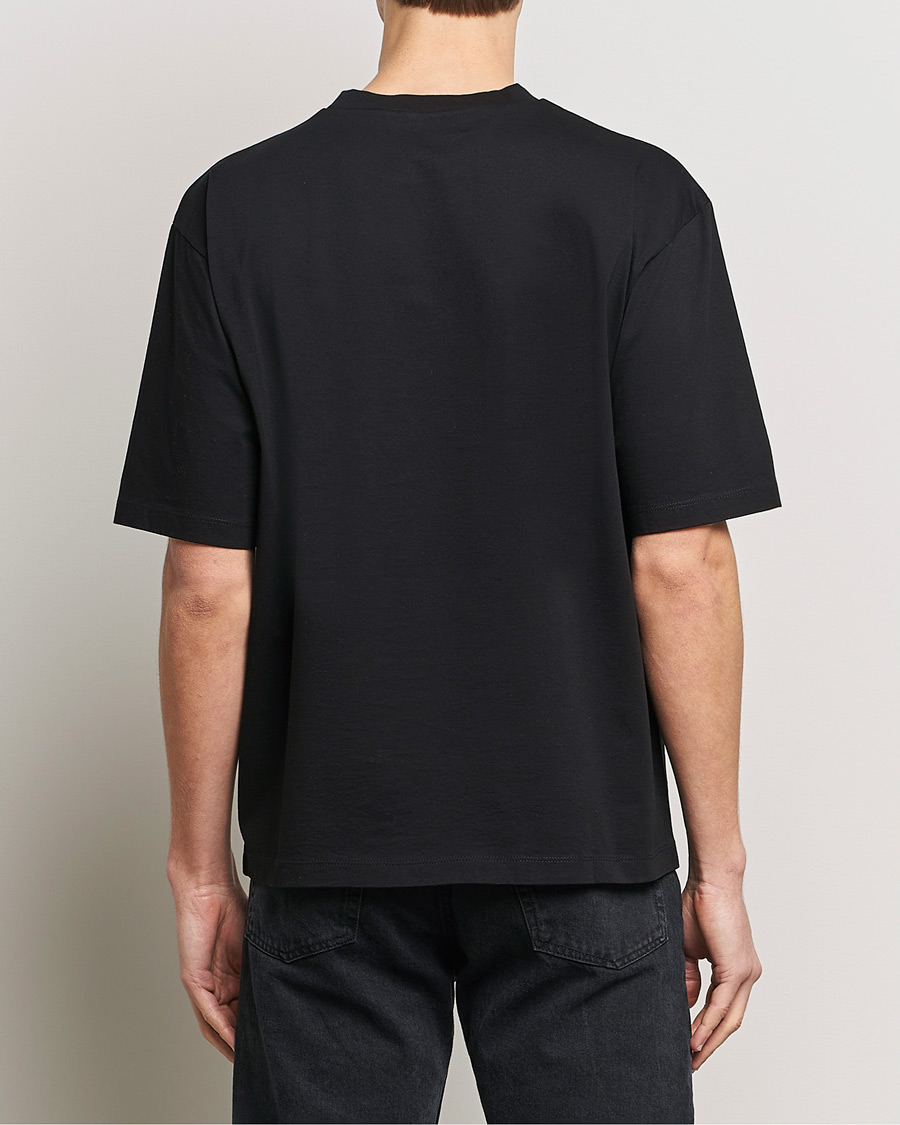 Herre | T-Shirts | Dsquared2 | Loose Fit Crew Neck T-Shirt Black