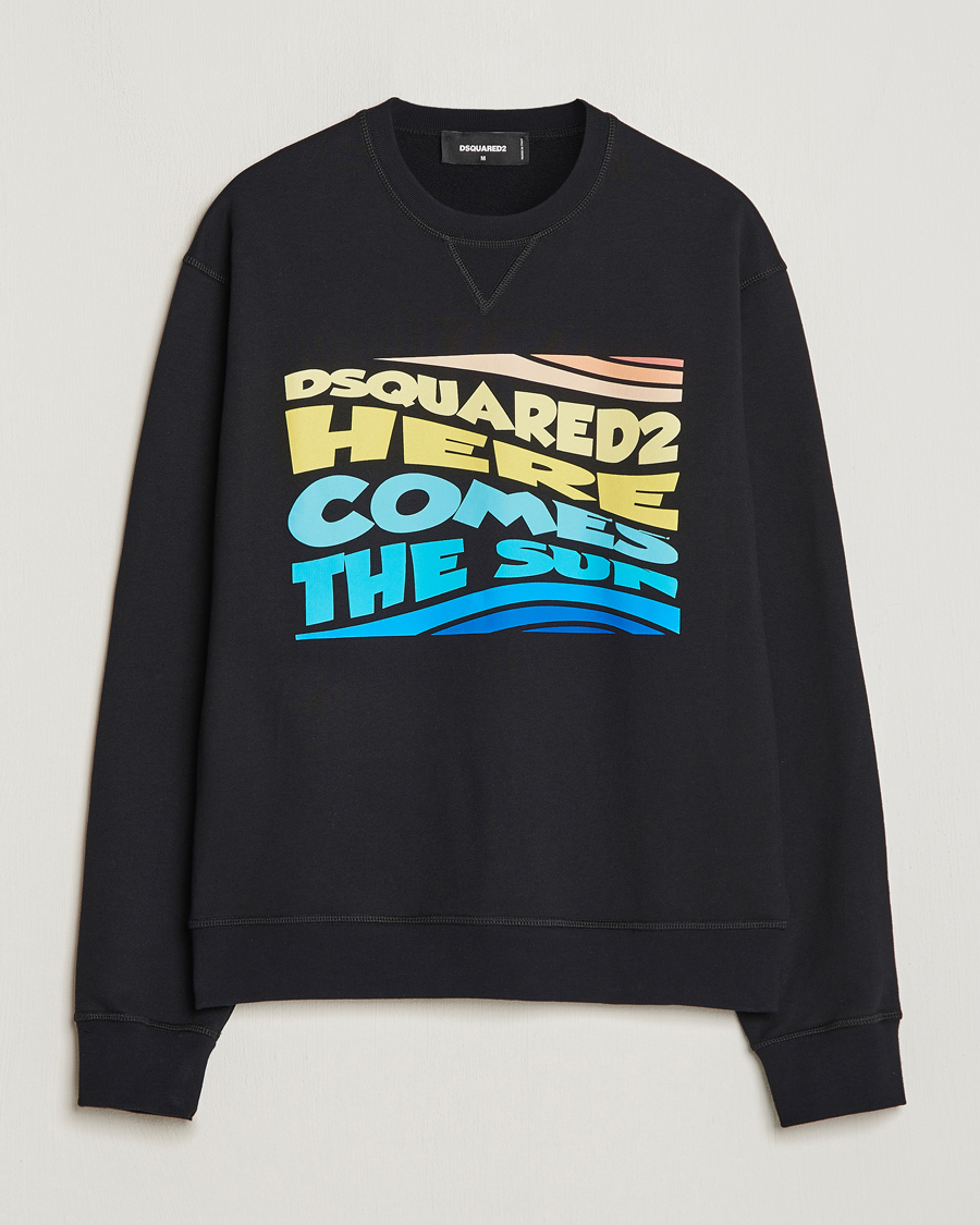 Herre | Gensere | Dsquared2 | Cool Fit Crew Neck Sweatshirt Black