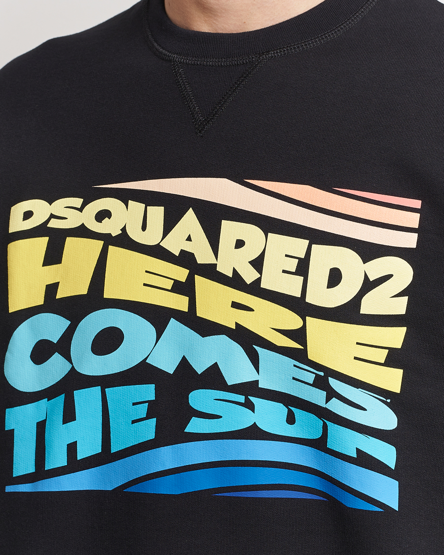 Herre | Gensere | Dsquared2 | Cool Fit Crew Neck Sweatshirt Black