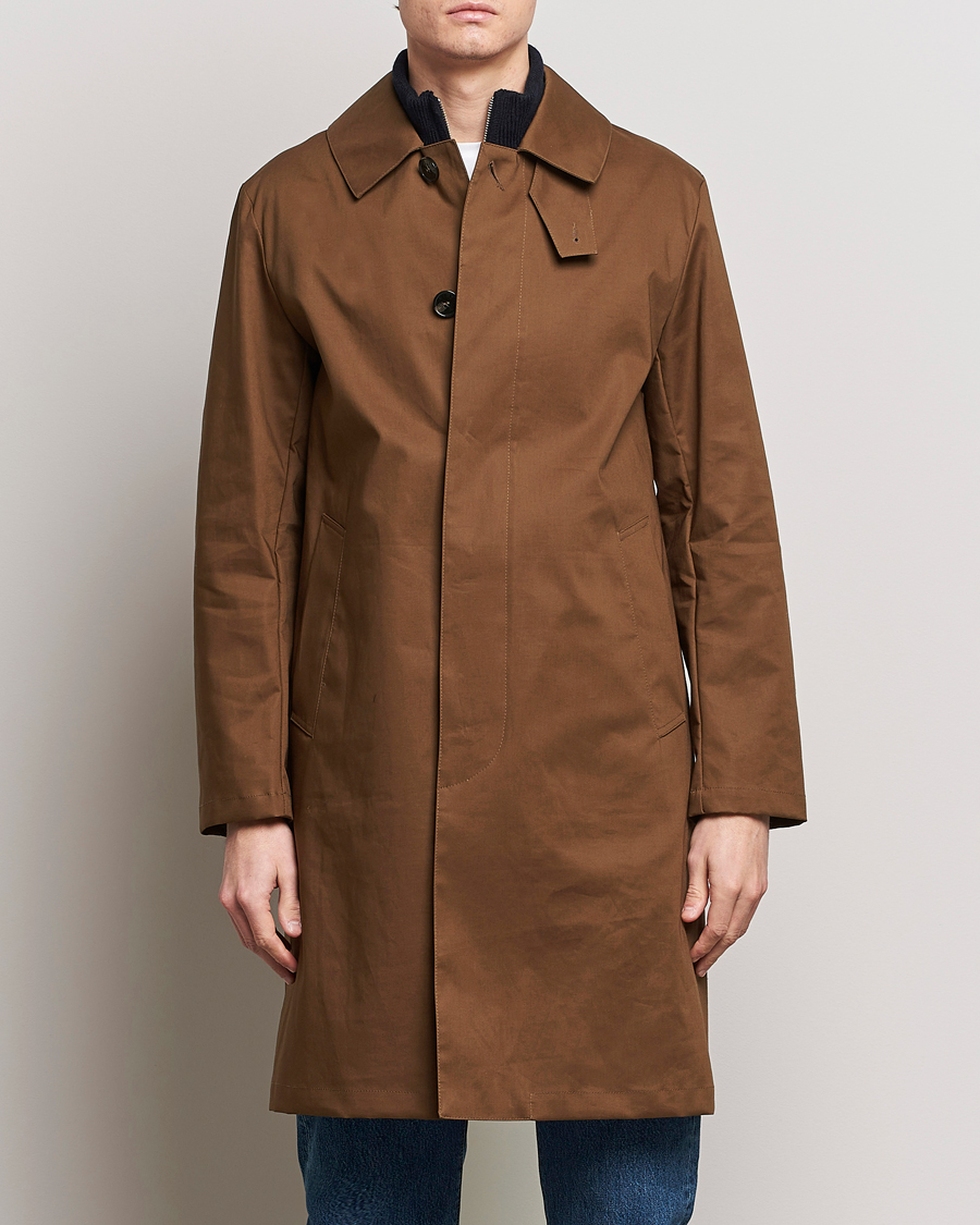 Herre | Klassiske jakker | Mackintosh | Manchester Car Coat Desert Palm