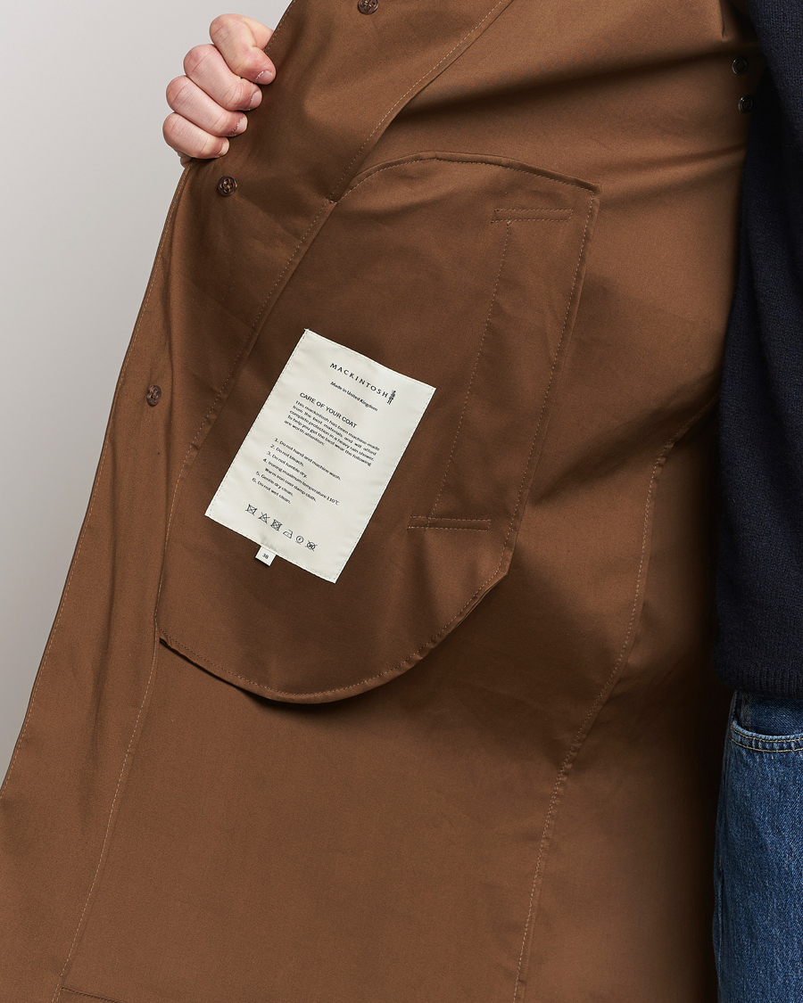 Herre | Jakker | Mackintosh | Manchester Car Coat Desert Palm
