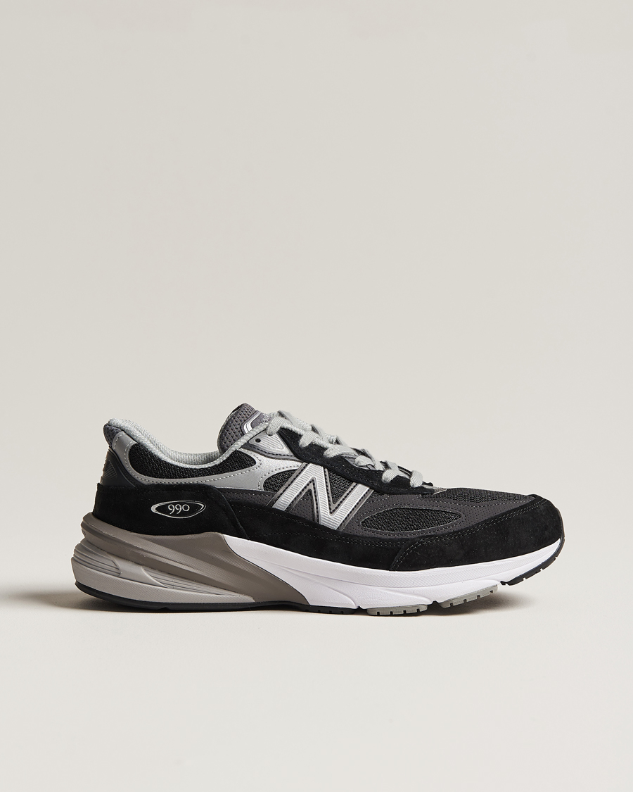 Herre | Sneakers | New Balance Made In US & UK | New Balance Made in USA 990v6 Sneakers Black
