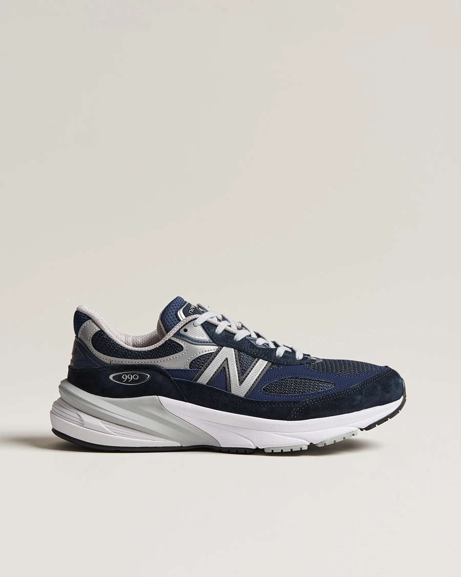 Herre | Sneakers | New Balance Made In US & UK | New Balance Made in Made In USA 990v6 Sneakers Navy