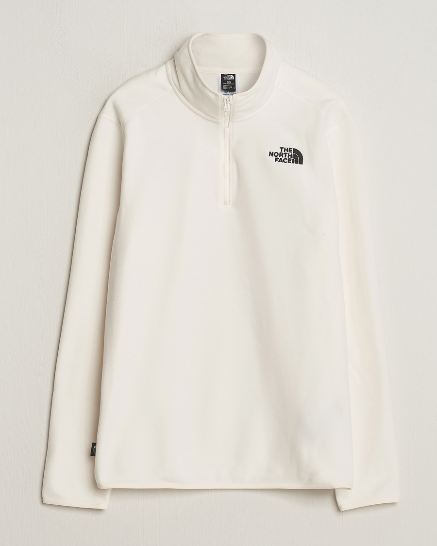 Herre | Gensere | The North Face | Glacier 1/4 Zip Fleece White Dune