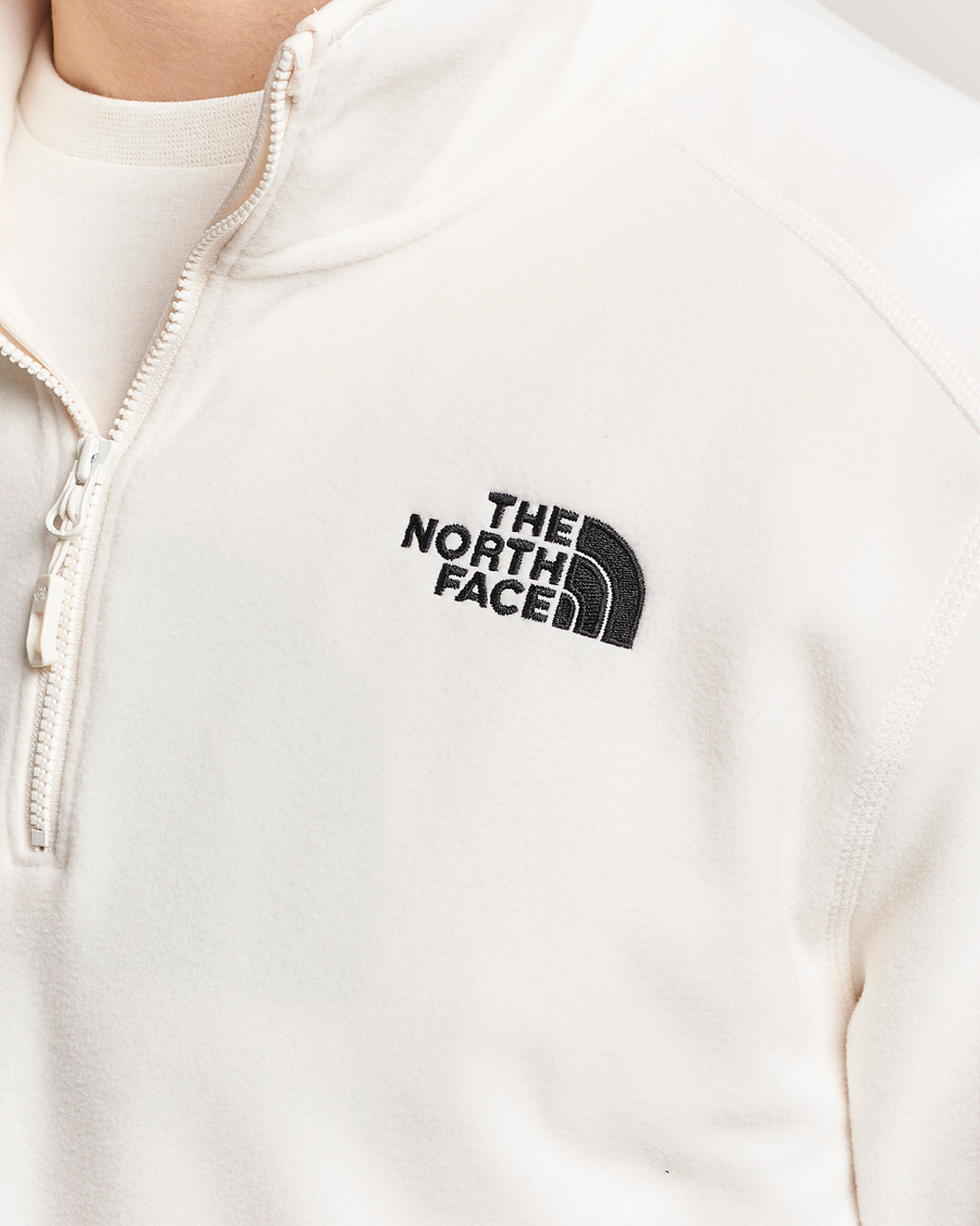 Herre | Gensere | The North Face | Glacier 1/4 Zip Fleece White Dune