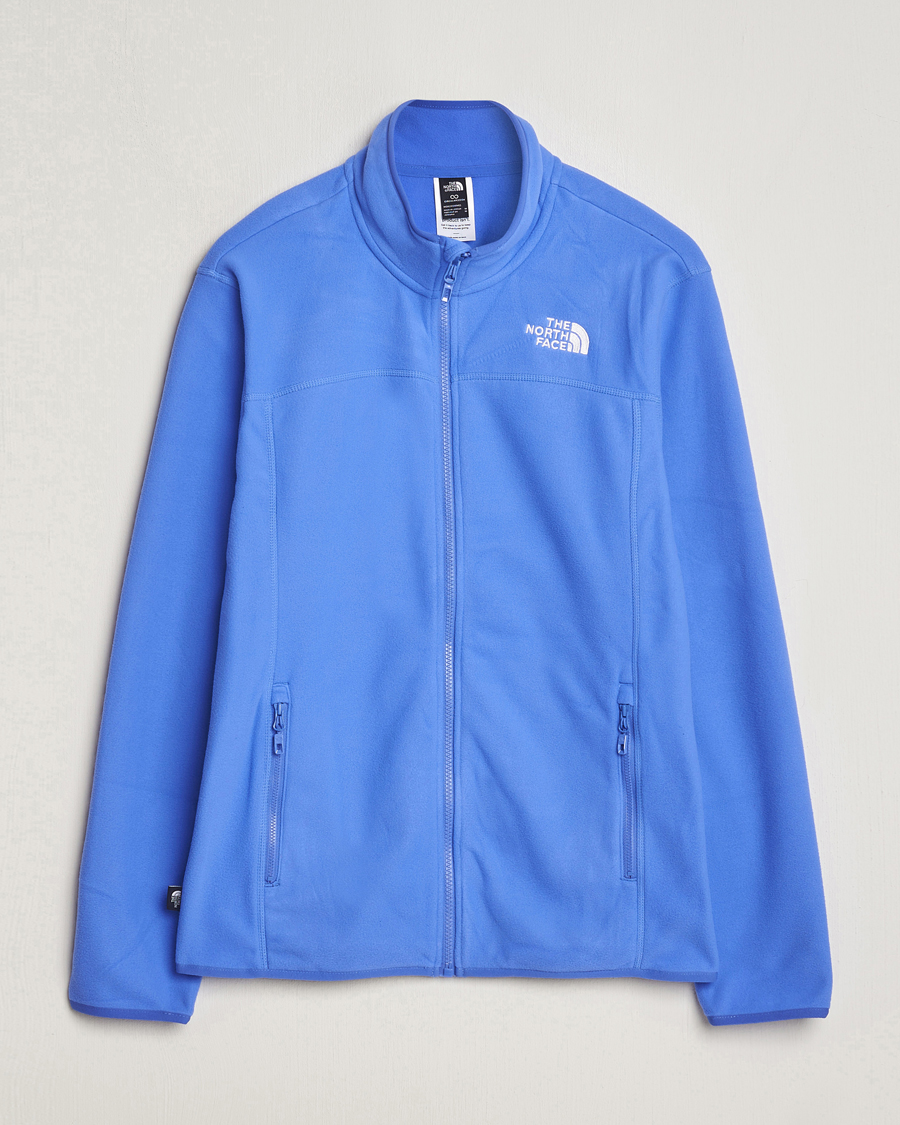 Herre | Gensere | The North Face | Glacier Full Zip Fleece Solar Blue