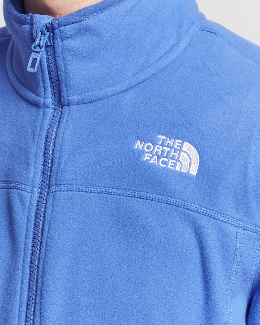 Herre | Gensere | The North Face | Glacier Full Zip Fleece Solar Blue