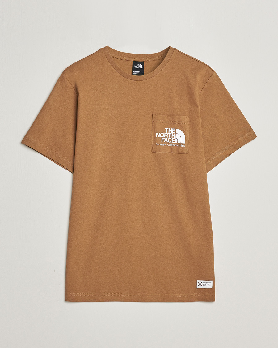 Herre | T-Shirts | The North Face | Berkeley Pocket T-Shirt Utility Brown