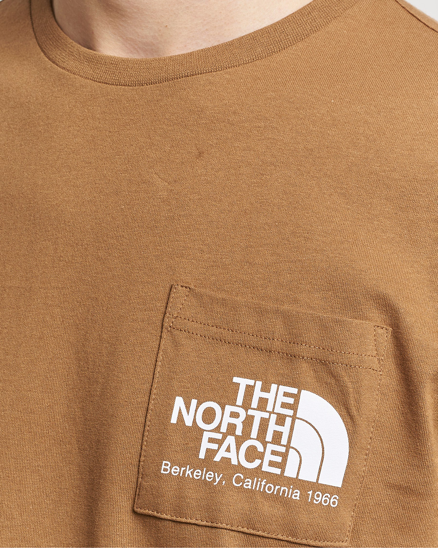 Herre | T-Shirts | The North Face | Berkeley Pocket T-Shirt Utility Brown