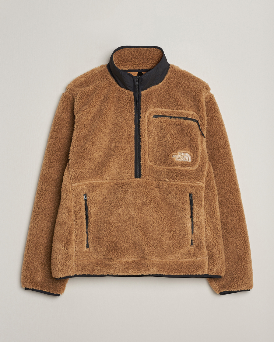 Herre | Gensere | The North Face | Heritage Fleece Half Zip Utility Brown