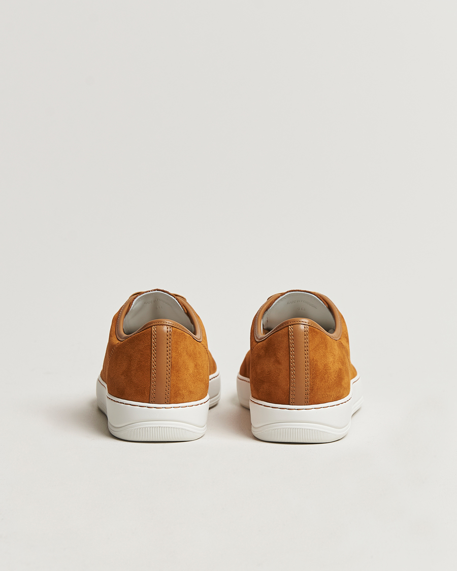 Herre | Lanvin Nappa Cap Toe Sneaker Brown | Lanvin | Nappa Cap Toe Sneaker Brown