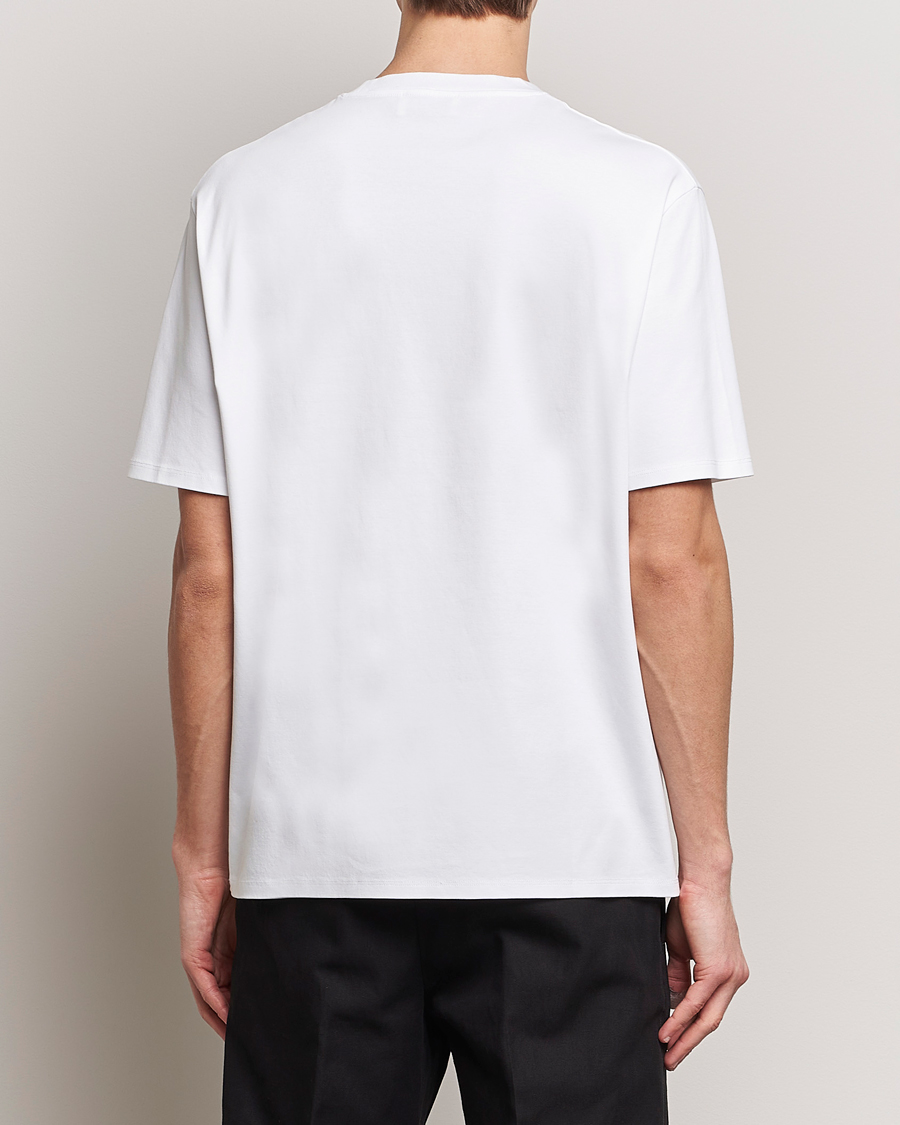 Herre | T-Shirts | Lanvin | Embroidered Logo T-Shirt White