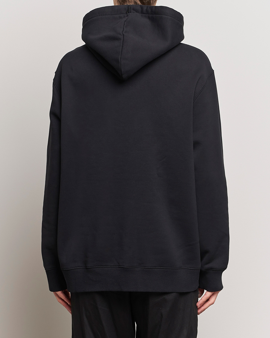 Herre | Gensere | Lanvin | Embroidered Logo Hoodie Black