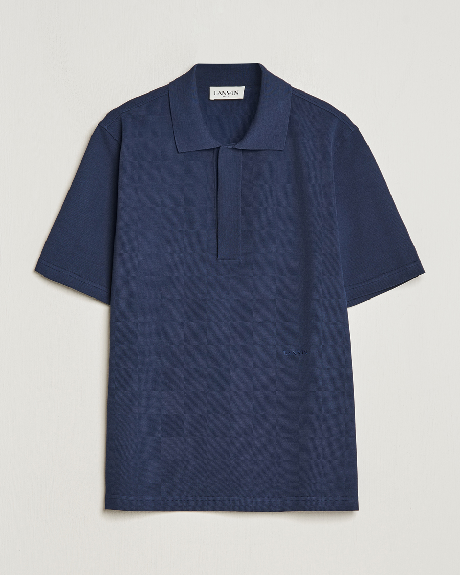 Herre | Pikéer | Lanvin | Short Sleeve Polo Thunder