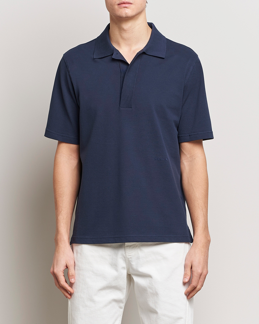 Herr |  | Lanvin | Short Sleeve Polo Thunder