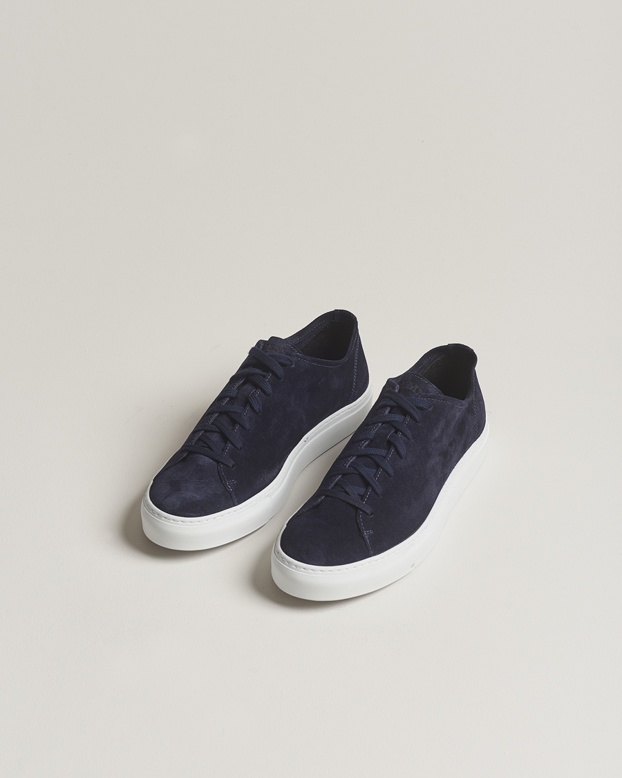 Herre | Sneakers med lavt skaft | Diemme | Loria Low Sneaker Navy Suede