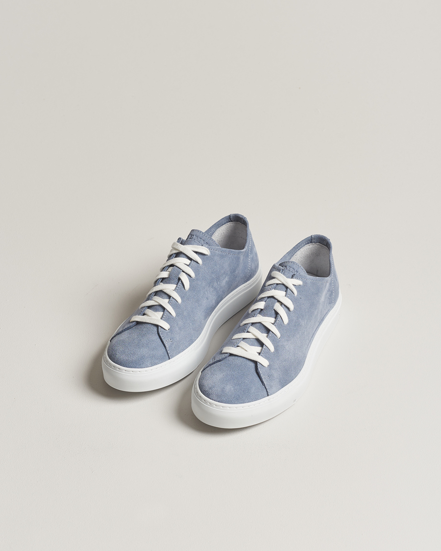 Herre | Contemporary Creators | Diemme | Loria Low Sneaker Sky Blue Suede