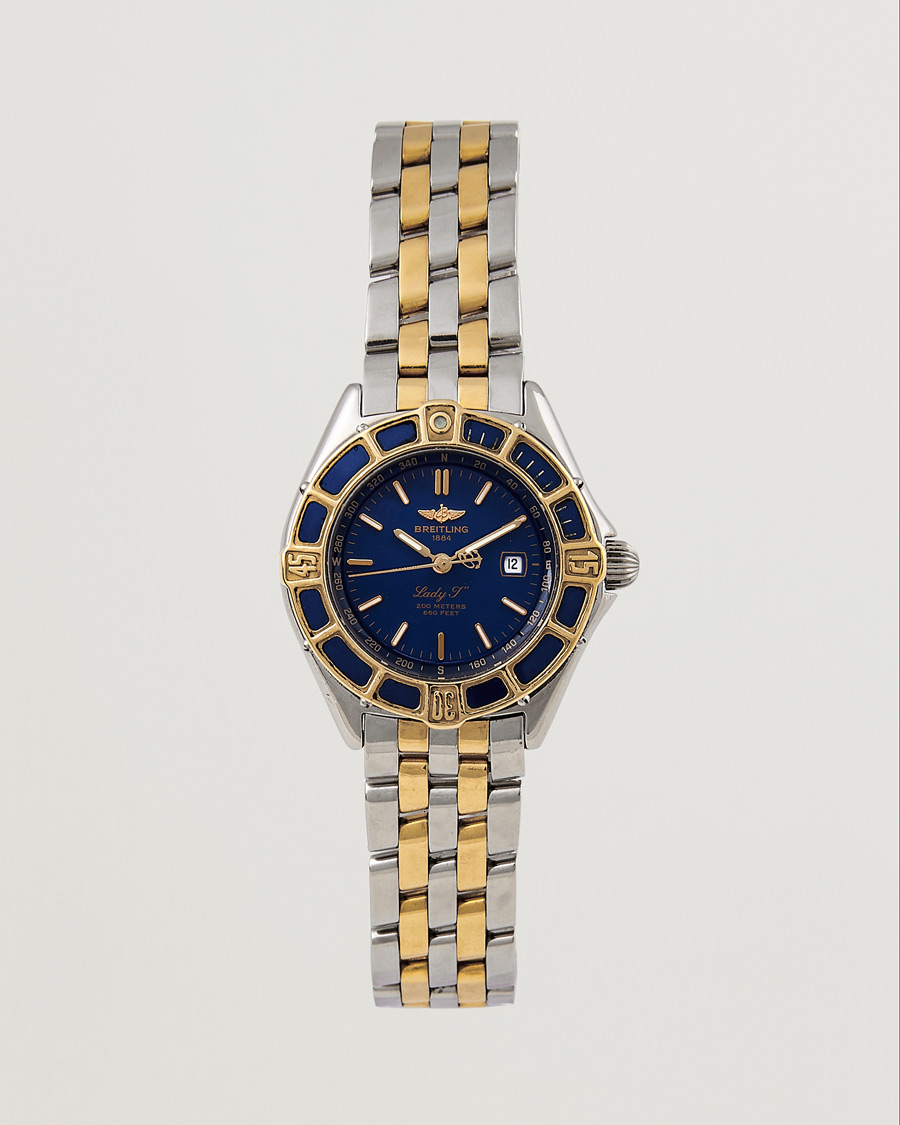 Herre | Breitling Pre-Owned Lady J D52065 Silver | Breitling Pre-Owned | Lady J D52065 Silver