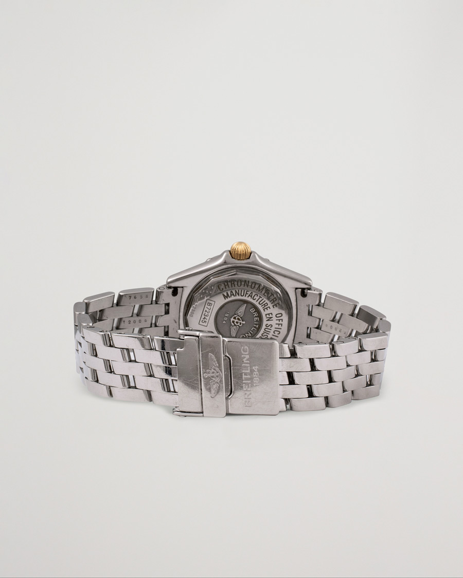 Herre | Breitling Pre-Owned Callistino B72345 Mother of Pearl Silver | Breitling Pre-Owned | Callistino B72345 Mother of Pearl Silver