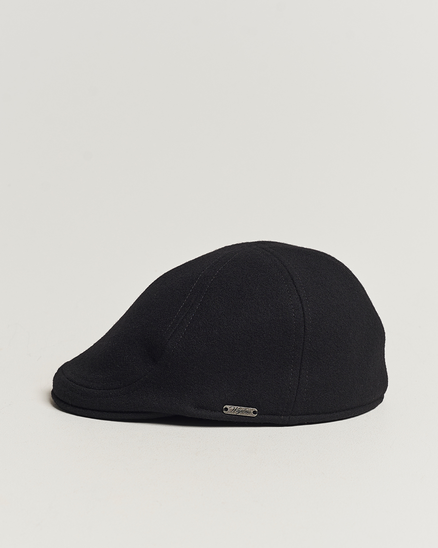 Herre | Hatter og capser | Wigéns | Pub Cap Melton Wool Black