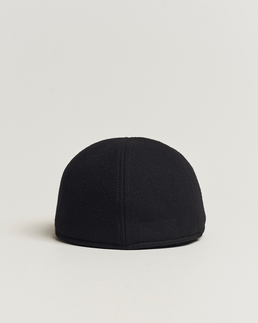 Herre | Hatter og capser | Wigéns | Pub Cap Melton Wool Black