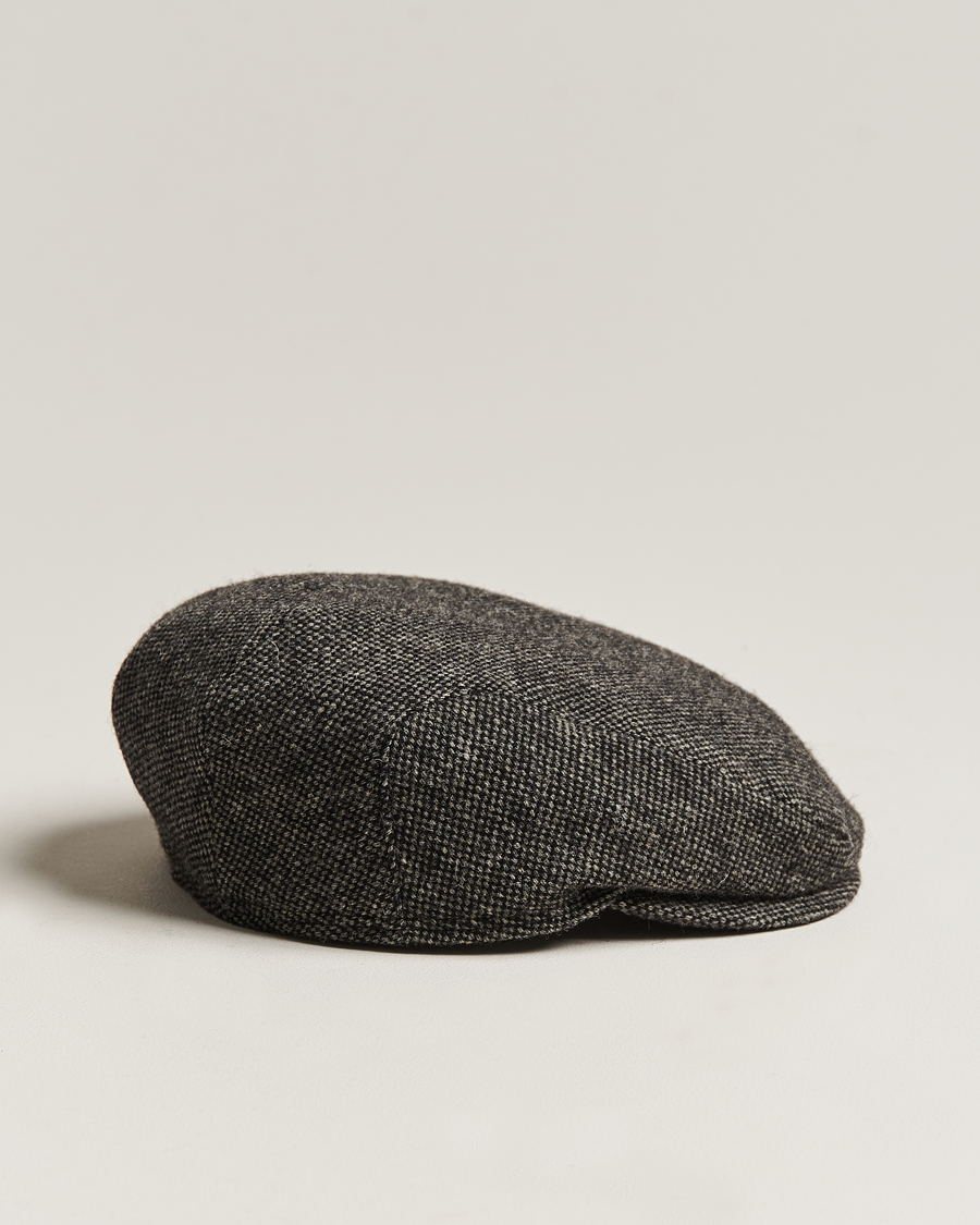 Herre | Hatter og capser | Wigéns | Ivy Slim Donegal Wool Dark Grey