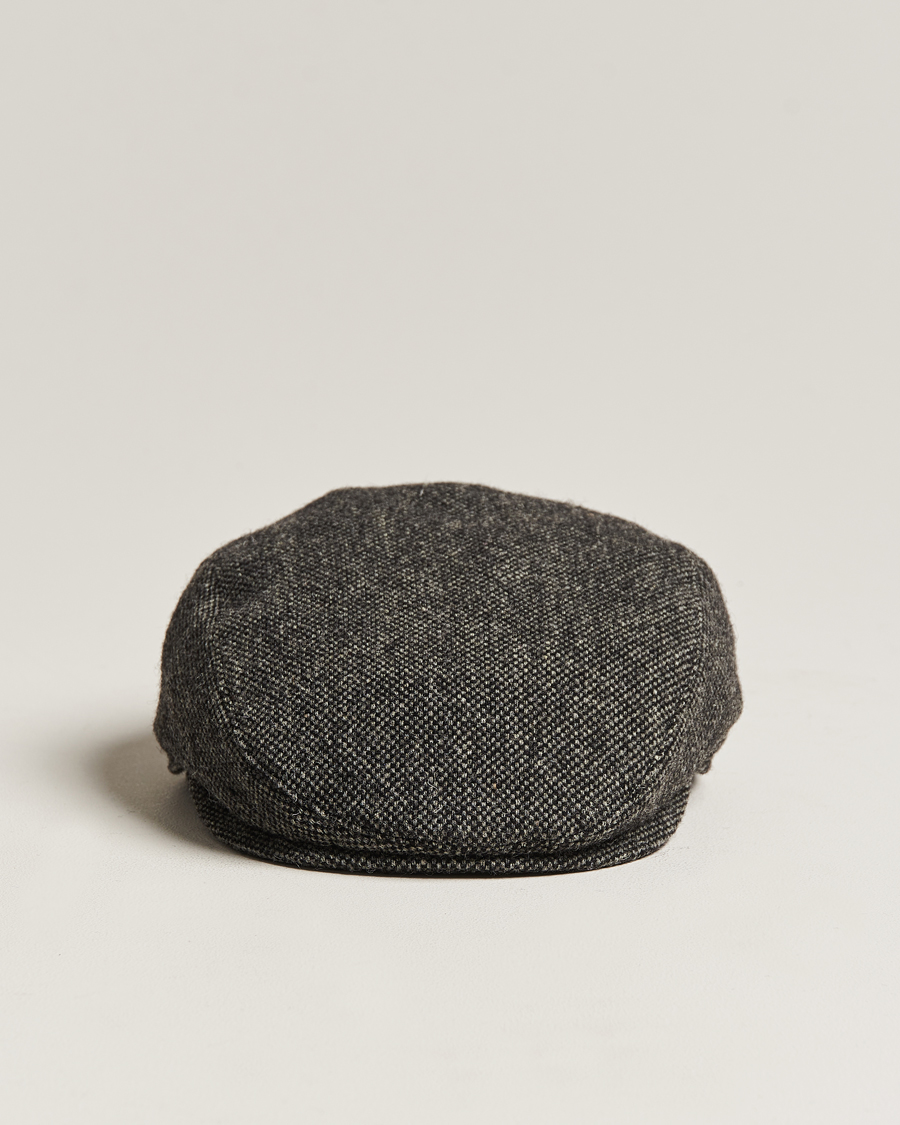 Herre | Hatter og capser | Wigéns | Ivy Slim Donegal Wool Dark Grey