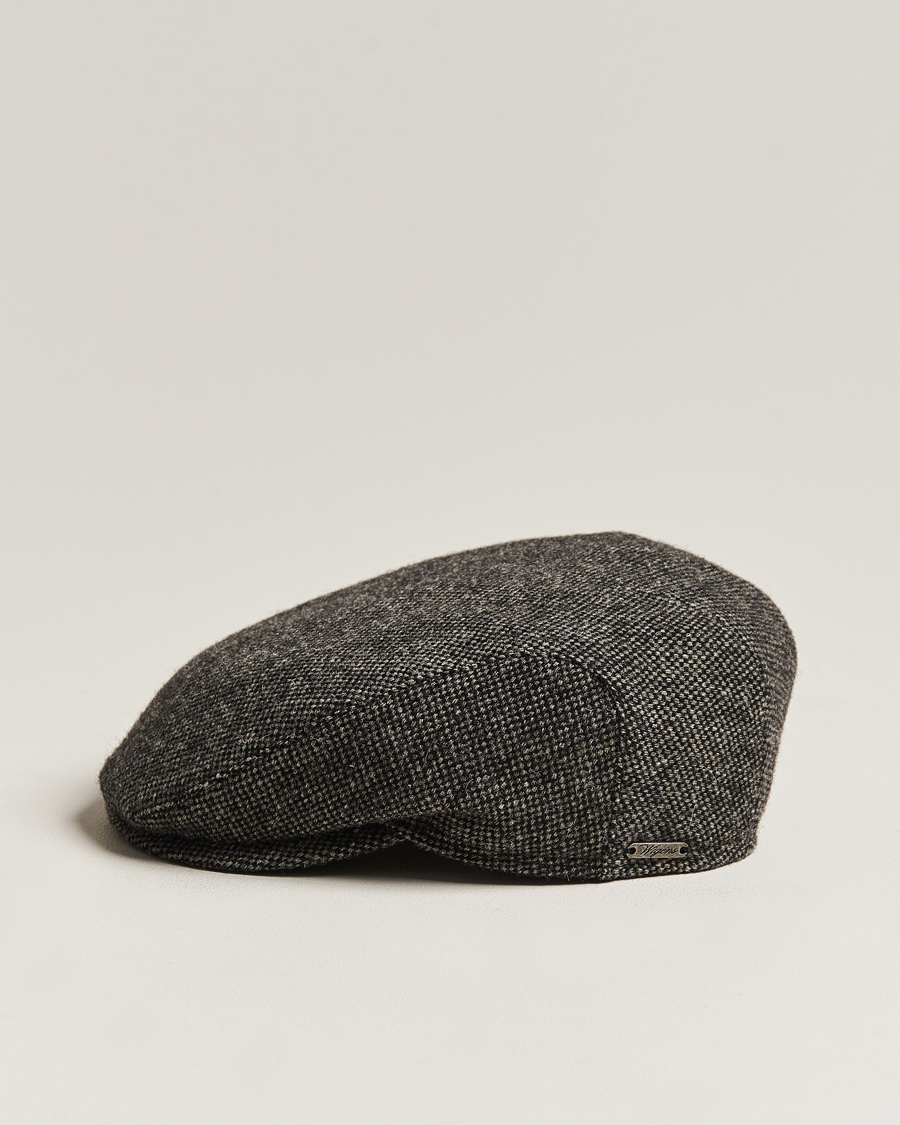 Herre | Hatter og capser | Wigéns | Ivy Slim Donegal Wool Dark Grey