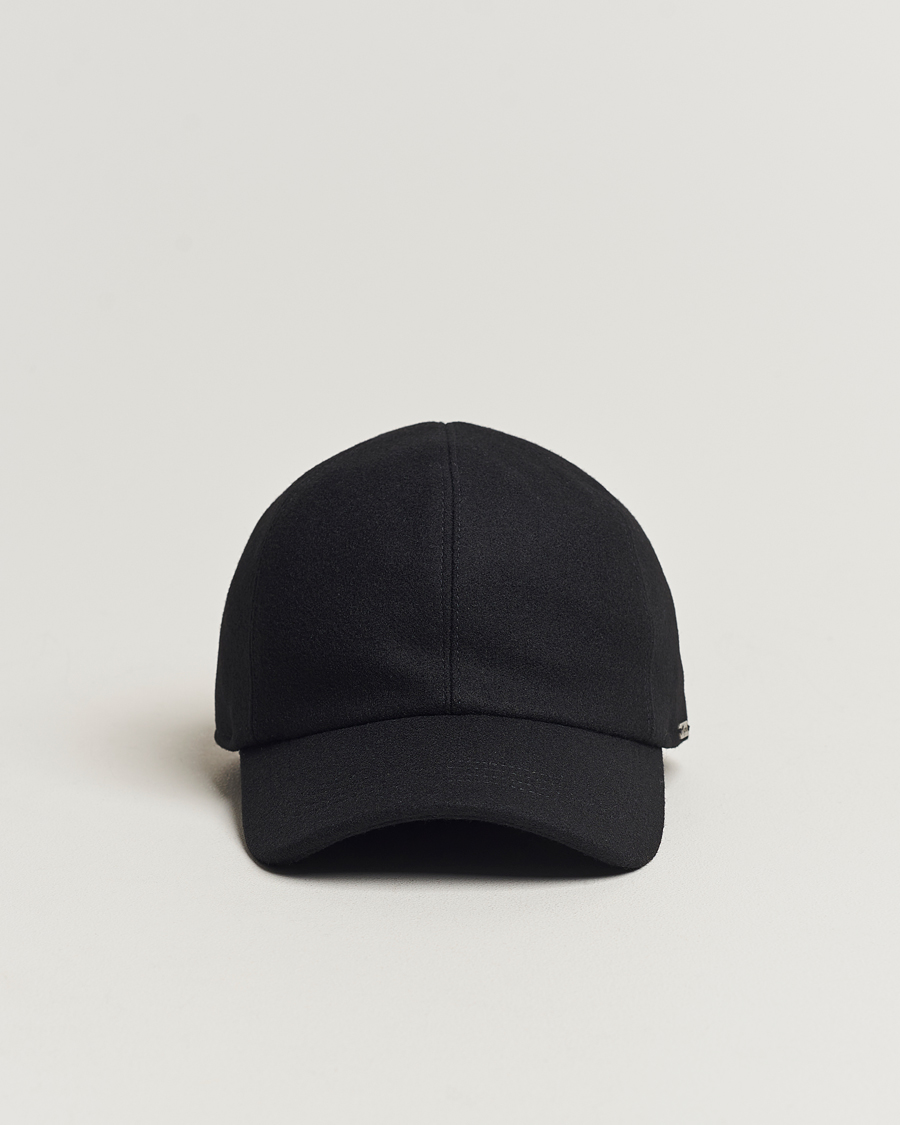 Herre | Hatter og capser | Wigéns | Baseball Classic Melton Wool Black
